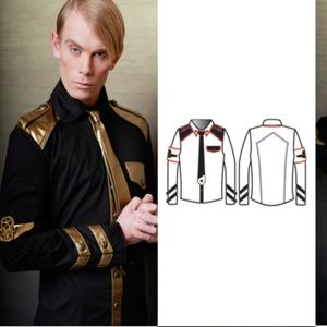 Lip Service Fetish Alliance Men's Dress Shirt